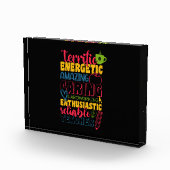 Geschenke Lehrer | Phantastischer Gekümmert Lehrer Fotoblock (Rechts)