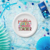 Geschenke Lehrer | Problem Solver Match Lehrer Pappteller (Party)