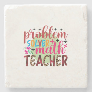Geschenke Lehrer Problem Solver Match Lehrer Steinuntersetzer