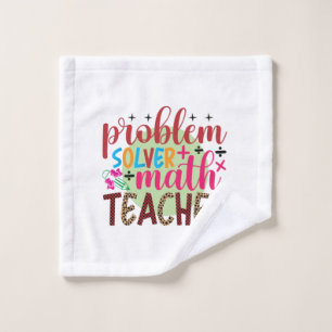 Geschenke Lehrer Problem Solver Match Lehrer Waschlappen
