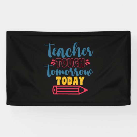 Geschenke Lehrer | Touch Lehrer morgen Banner (Horizontal)