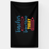 Geschenke Lehrer | Touch Lehrer morgen Banner (Vertikal)