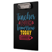 Geschenke Lehrer | Touch Lehrer morgen Klemmbrett (Links)