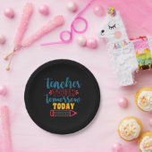 Geschenke Lehrer | Touch Lehrer morgen Pappteller (Party)