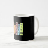 Geschenke Lehrer | Zurück zur Schule Kaffeetasse (VorderseiteRechts)
