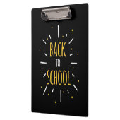 Geschenke Lehrer | Zurück zur Schule Klemmbrett (Links)