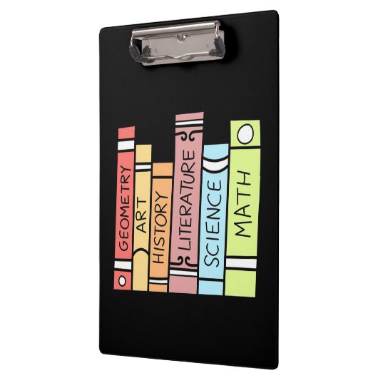 Geschenke Lehrer | Zurück zur Schule Klemmbrett (Links)