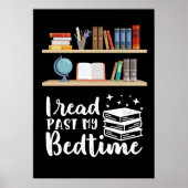 Geschenke lesen Ich habe mein Bedtime gelesen Poster (Vorne)
