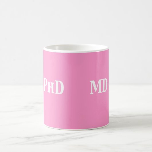 Geschenke MD PhD Kaffeetasse (Mittel)