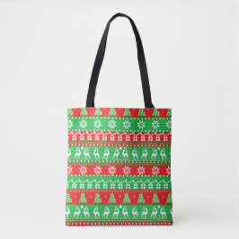 Geschenke mit Deeps New Year Pixel Art Tote Bag Tasche