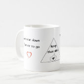 Geschenke mit einen Jahrjahrestagen für Freund Kaffeetasse (Vorderseite Links)