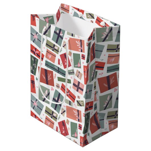 Geschenke Mittlere Geschenktüte (Vorderseite Schrägansicht)