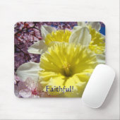 Geschenke mousepad Gelbe affodische Blume (Mit Mouse)