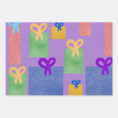 Geschenke Pakete mit Bows-Jeden Anlaß Geschenkpapier Set (Vorderseite 2)