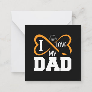 Geschenke Papa   Ich liebe meinen Papa Mitteilungskarte