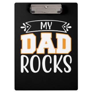 Geschenke Papa | Mein Papa ist super Klemmbrett