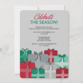 Geschenke - Party Einladung zum Austausch von Gesc (Vorderseite)