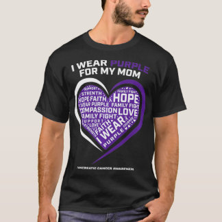 Geschenke Produkte Mutter Lila Mama Bauchspeicheld T-Shirt