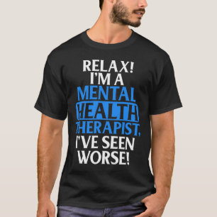 Geschenke Psychotherapeutin für Männer Frauen Spaß T-Shirt