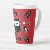 Geschenke schwedischer und finnischer Volkskunst Milchtasse (Rechte Ecke)