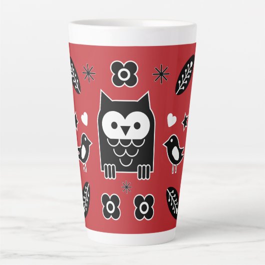 Geschenke schwedischer und finnischer Volkskunst Milchtasse (Vorderseite)