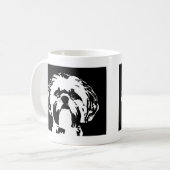 Geschenke Shih Tzu - Geisterbild-Tasse Kaffeetasse (Vorderseite Links)