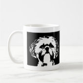 Geschenke Shih Tzu - Geisterbild-Tasse Kaffeetasse (Links)