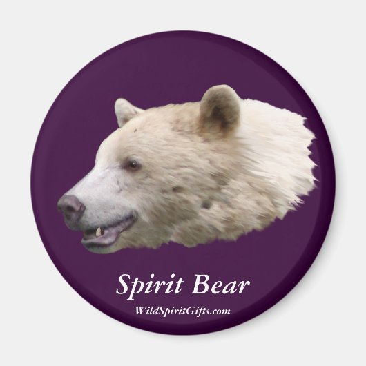 Geschenke "Spirit Bear" Magnet (Vorne)