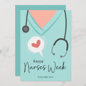 Geschenke Tag Krankenversicherung Woche Karte (Vorne/Hinten)