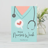 Geschenke Tag Krankenversicherung Woche Karte (Stehend Vorderseite)