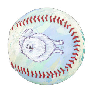 Geschenke und Accessoires aus weißem Spitz Baseball