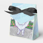 Geschenke und Accessoires aus weißem Spitz Geschenkschachtel (Vorderseite)