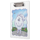 Geschenke und Accessoires aus weißem Spitz Klemmbrett (Links)