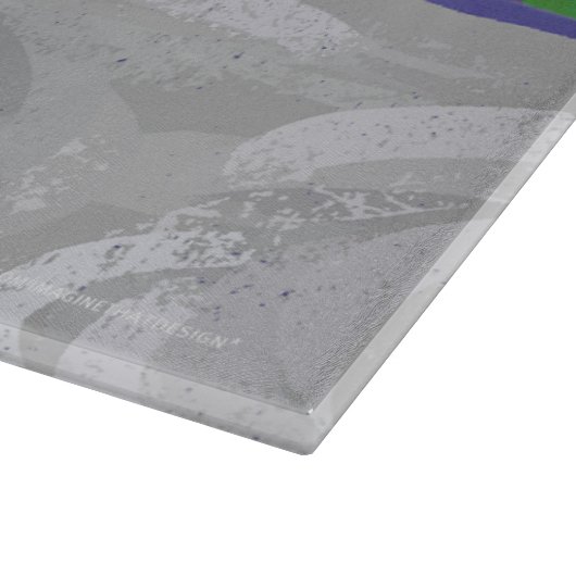 Geschenke und Accessoires aus weißem Spitz Schneidebrett (Ecke)