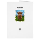 Geschenke und Accessoires für Kühe im Hochland (Hinten)