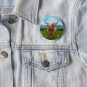 Geschenke und Accessoires für Kühe im Hochland Button (Beispiel)