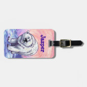 Geschenke und Accessoires für Polarbären Gepäckanhänger (Vorderseite horizontal)