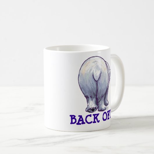 Geschenke und Accessoires für Polarbären Kaffeetasse (VorderseiteRechts)