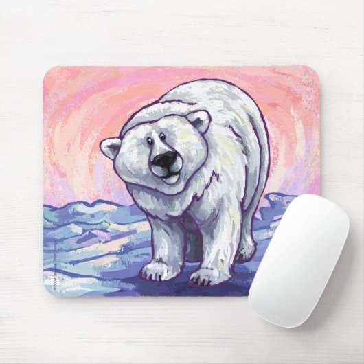 Geschenke und Accessoires für Polarbären Mousepad (Mit Mouse)