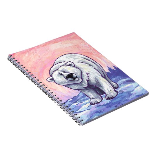 Geschenke und Accessoires für Polarbären Notizblock (Rechte Seite)