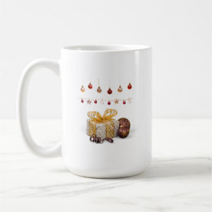 Geschenke und Christbaumkugeln Kaffeetasse