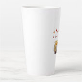 Geschenke und Christbaumkugeln Milchtasse (Vorderseite)