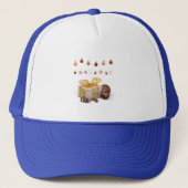 Geschenke und Christbaumkugeln Truckerkappe (Vorderseite)