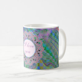 Geschenke und Favoriten Blumendesign Kaffeetasse