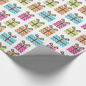 Geschenke und Geschenkpapier (Ecke)