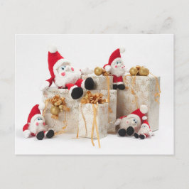 Geschenke und Gnome Postkarte