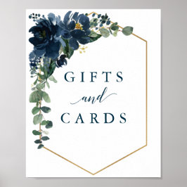 Geschenke und Karten für Hochzeiten der Royal Navy Poster