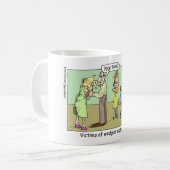 Geschenke und Sammlerstücke für Cartoon der Wedgie Kaffeetasse (Vorderseite Links)