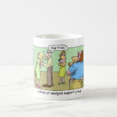 Geschenke und Sammlerstücke für Cartoon der Wedgie Kaffeetasse (Mittel)