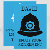 Geschenke und Zubehör der britischen Polizei (Vorne/Hinten)